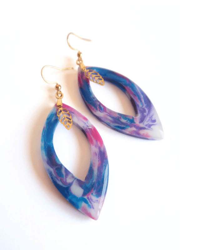 Grandes boucles d'oreilles Supernova | BO018