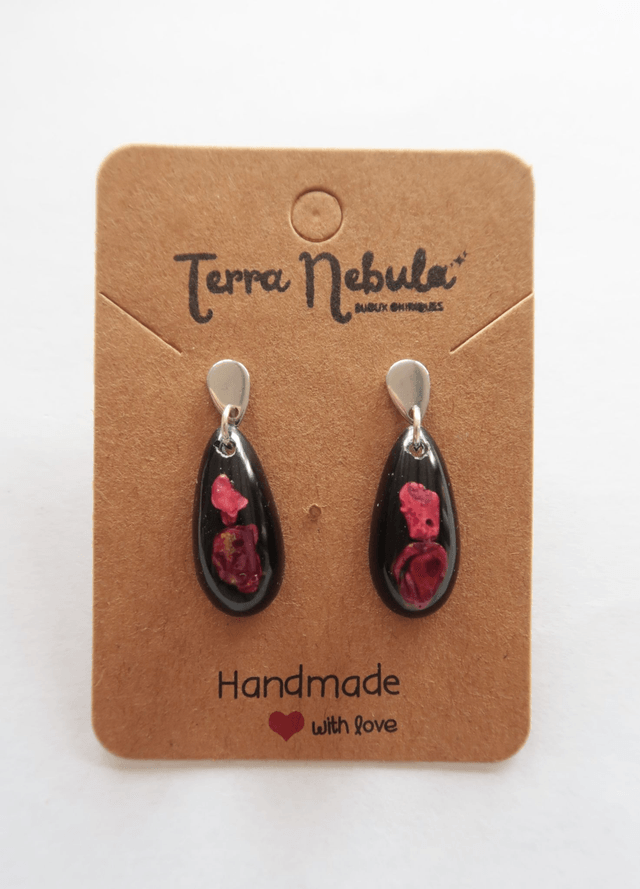 Boucles d'oreilles Reflets chatoyants| BO273