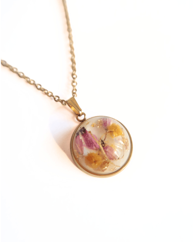 Collier Fleuri Lumière d'été | CO020