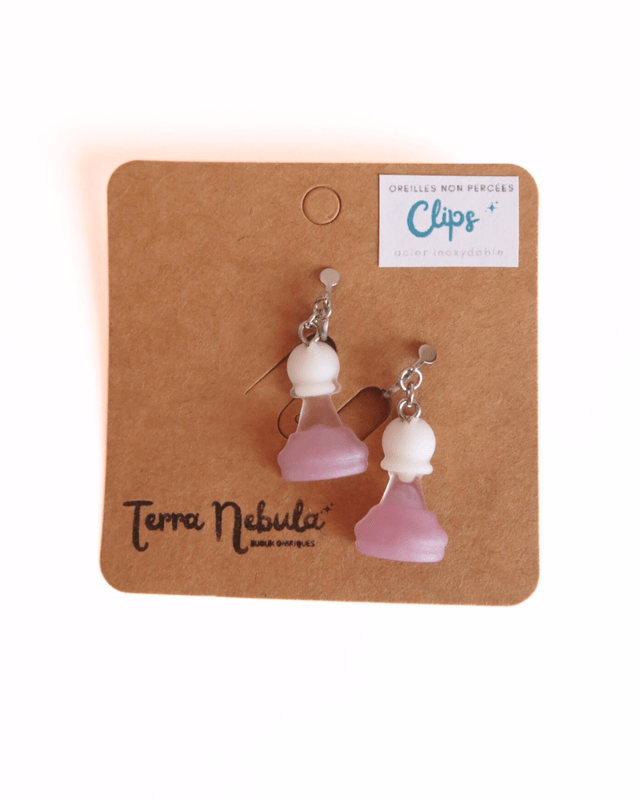 Boucles d'oreilles Clips Ludique | BO087