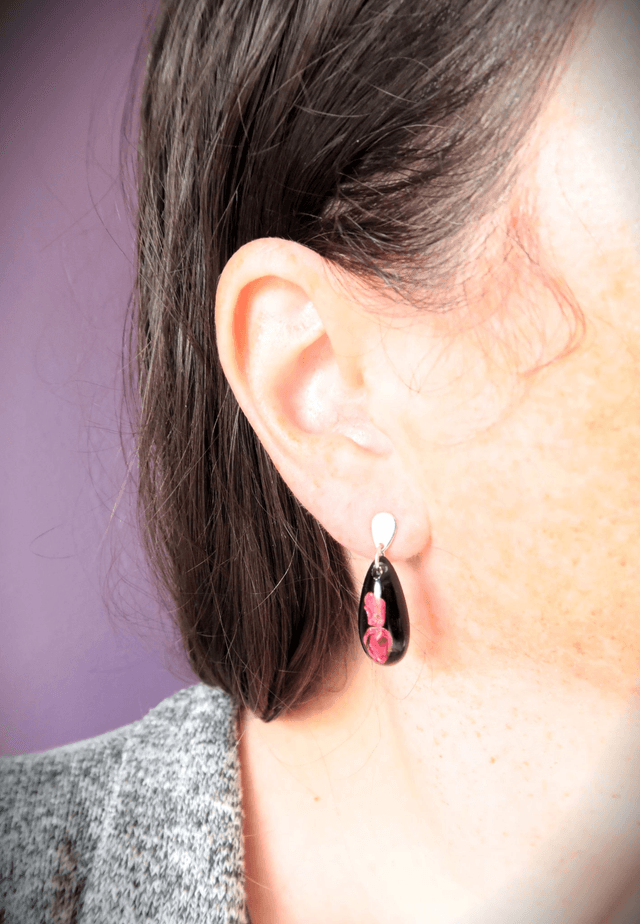 Boucles d'oreilles Reflets chatoyants| BO273