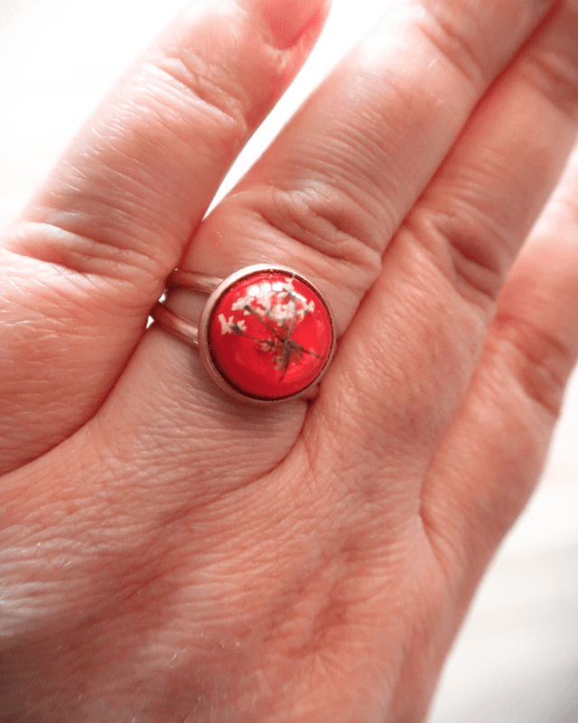 Bague fleurie Audace| BA012 | Ombelles