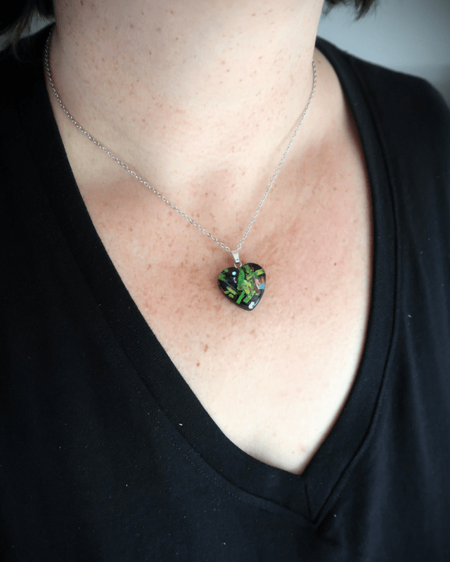 Collier Cœur Créative  | CO273