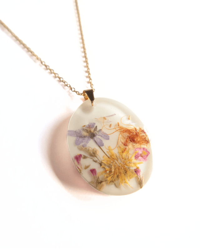 Parure fleurie Ostara | PA214F