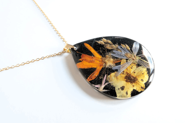 Collier Fleuri Crépuscule | CO036F