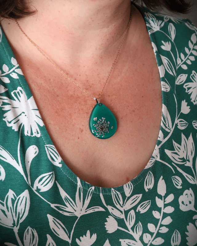 Collier fleuri Sublime | CO07 | Ombelles