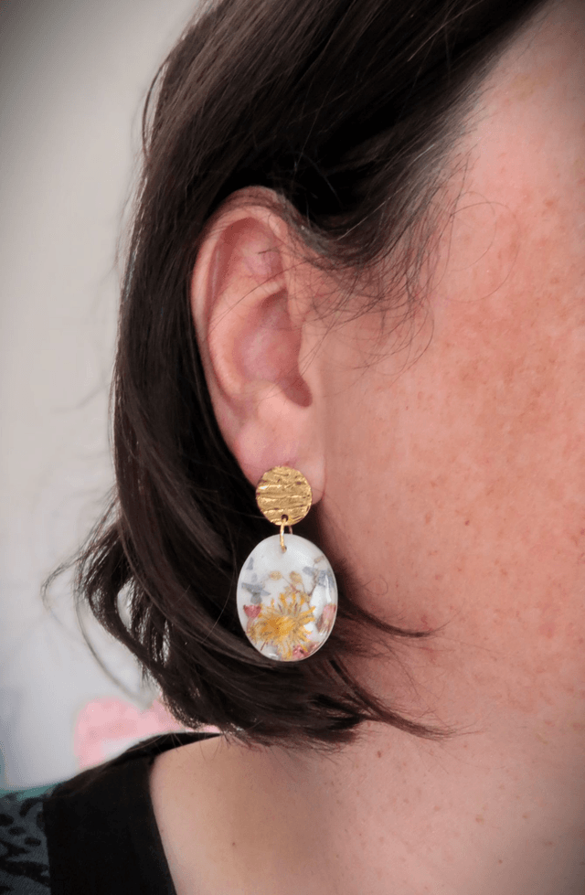 Parure fleurie Ostara | PA214F