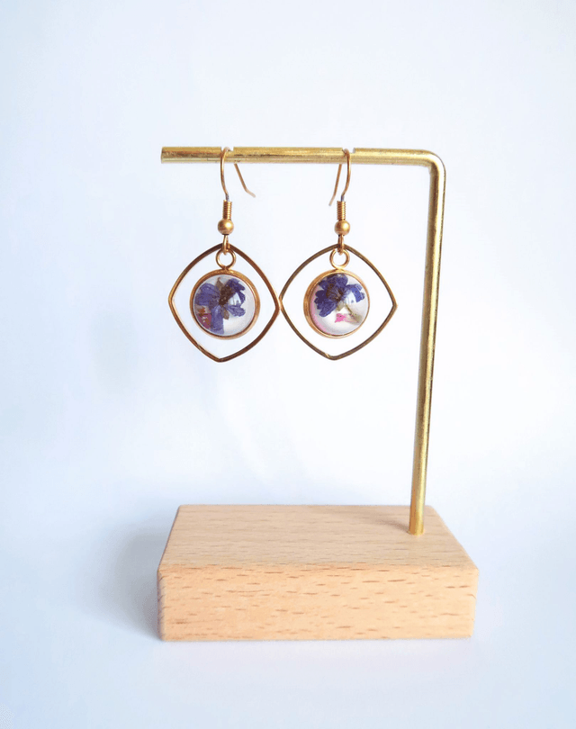 Boucles d'oreilles Hermès petites fleurs| BO122F