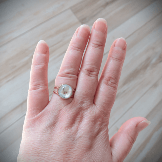 Bague fleurie Finesse | BA007