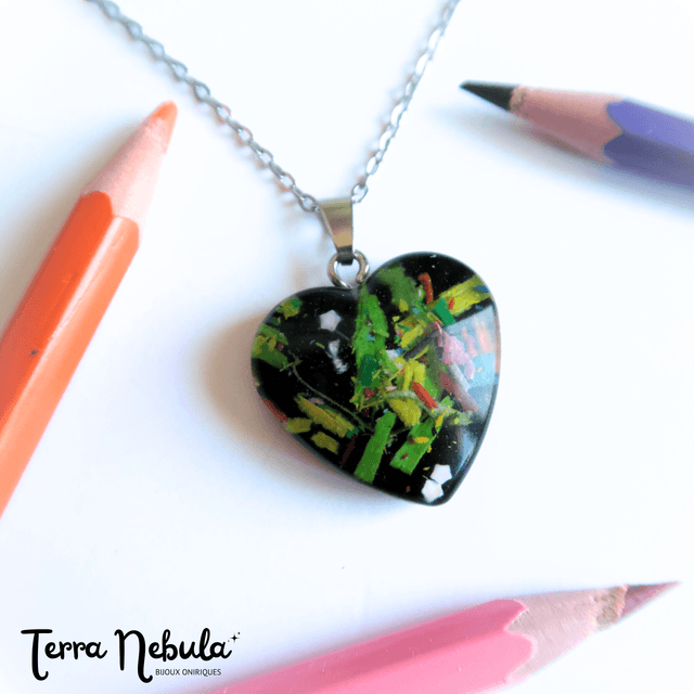 Collier Cœur Créative  | CO273