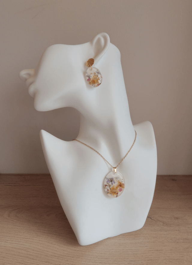 Parure fleurie Ostara | PA214F