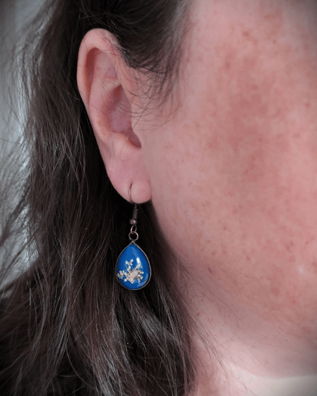 Boucles d'oreilles gouttes Renouveau | BO225 | Ombelles