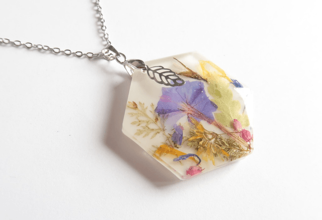 Collier Fleuri Printemps ensoleillé | CO148F