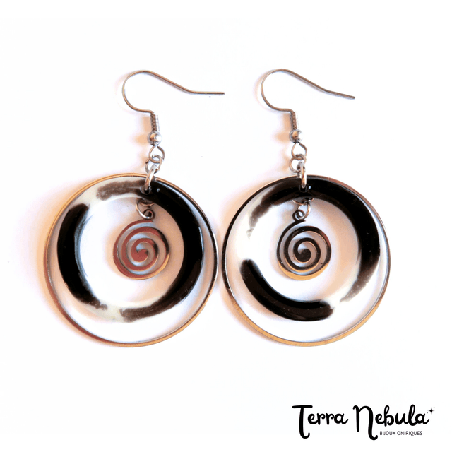 Grandes boucles d'oreilles Hypnos | BO118A