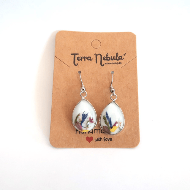 Boucles d'oreilles fleuries Évidence | BO004