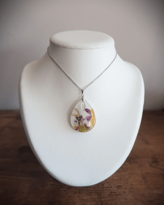 Collier Fleuri Méditation en pleine Nature | CO014