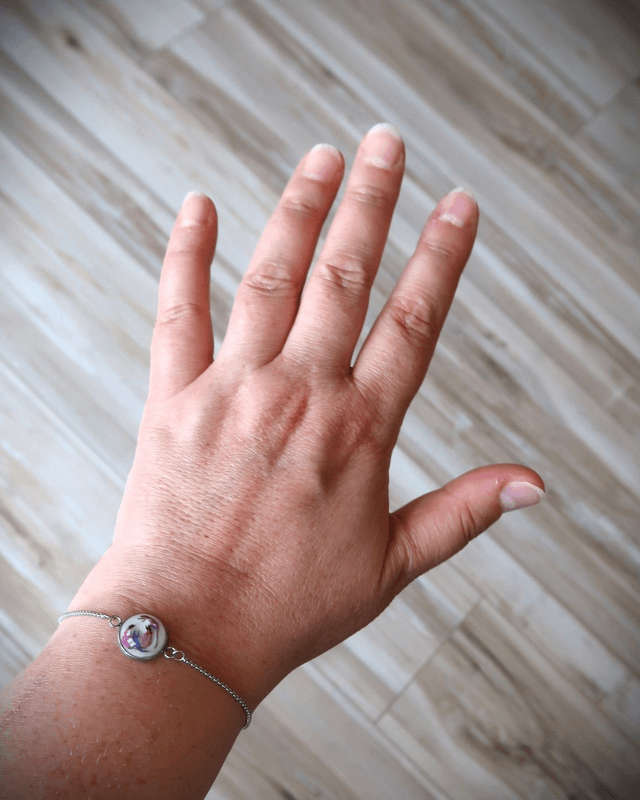 Bracelet chaîne fleuri Naturelle | BR12