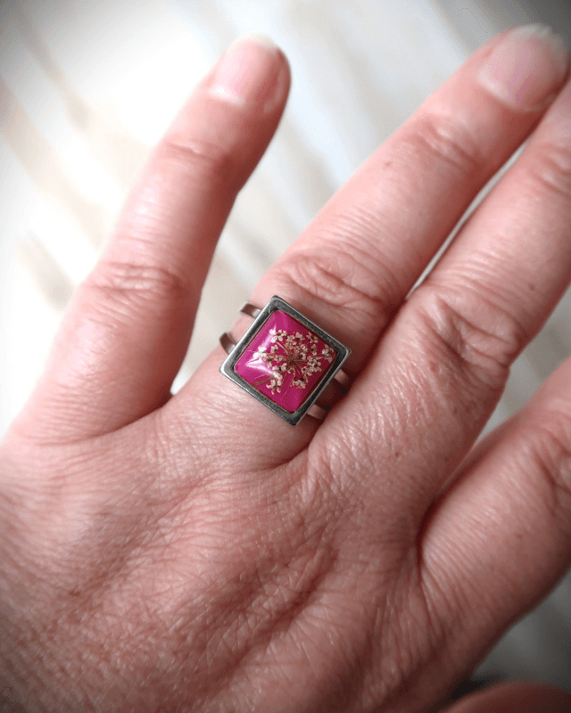 Bague fleurie Pep's | BA020