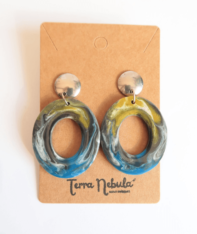 Grandes boucles d'oreilles Virage | BO187A