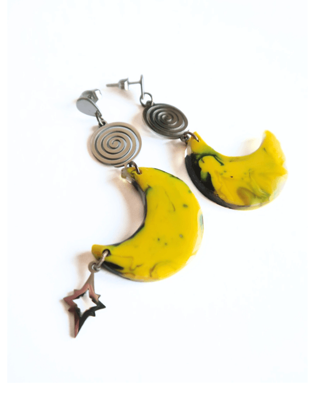 Boucles d'oreilles Séléné | BO001