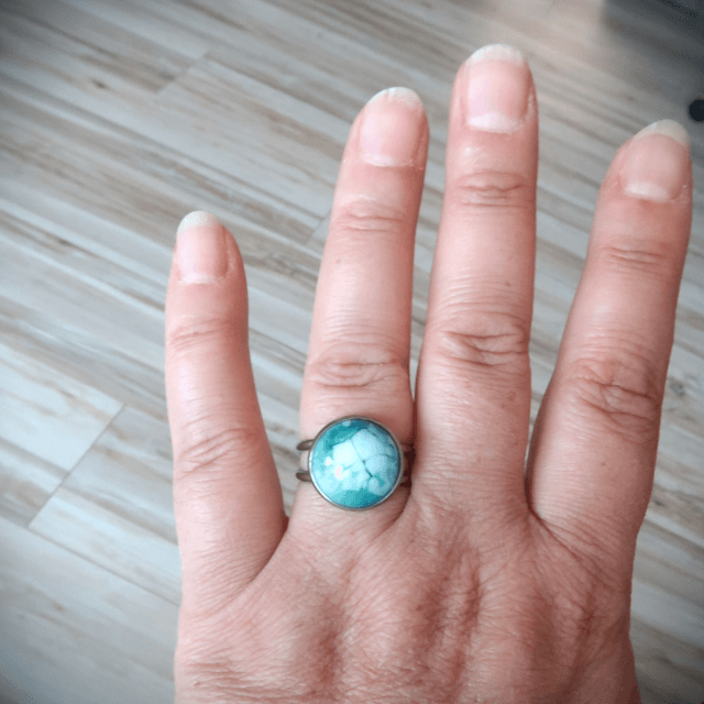 Bague Galion Bleu | BA029