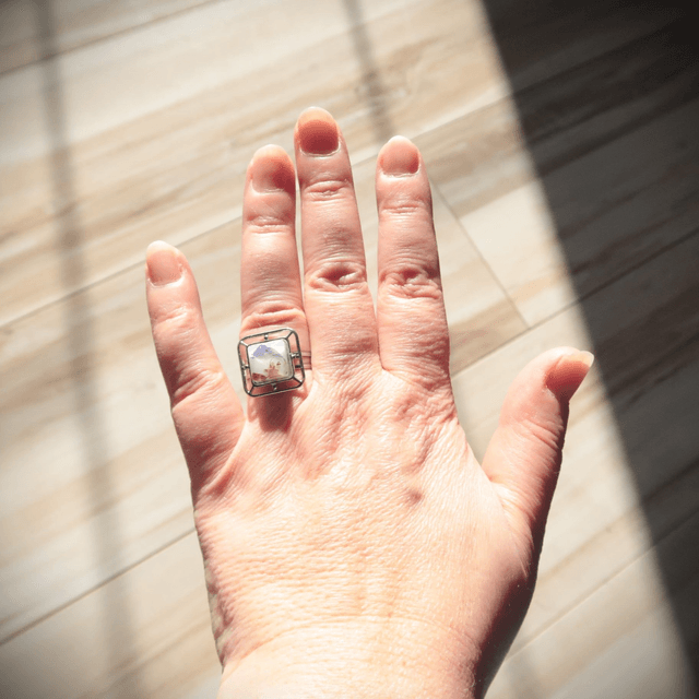 Bague fleurie Tableau fleuri | BA010
