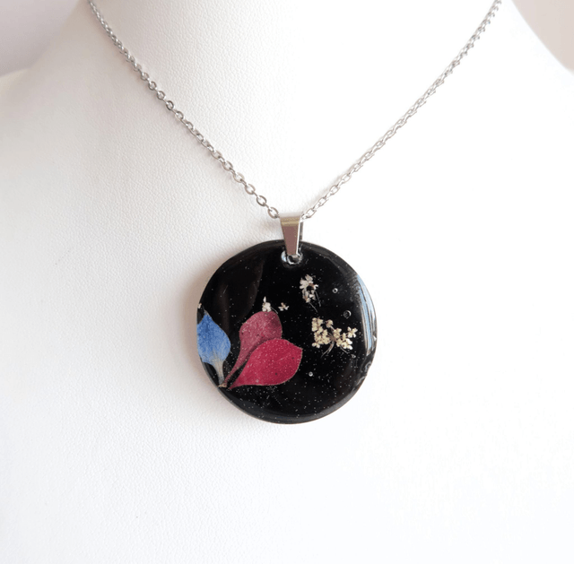 Collier Fleuri Charme floral | CO233F