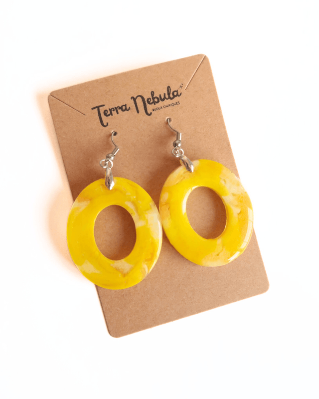 Grandes boucles d'oreilles Lumineuse | BO015