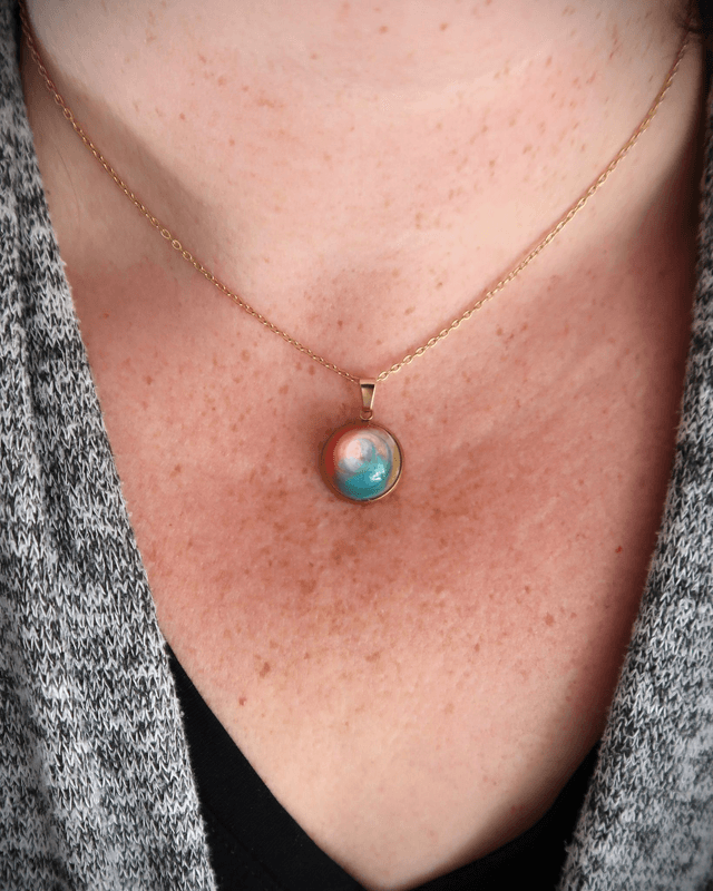 Collier onirique P'tite Planète Fauva | CO026
