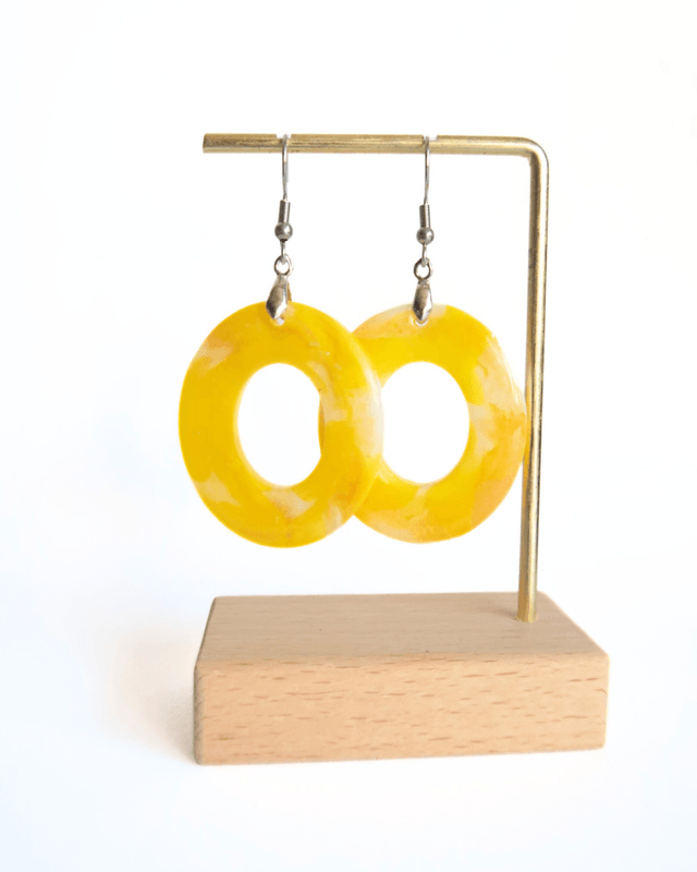 Grandes boucles d'oreilles Lumineuse | BO015