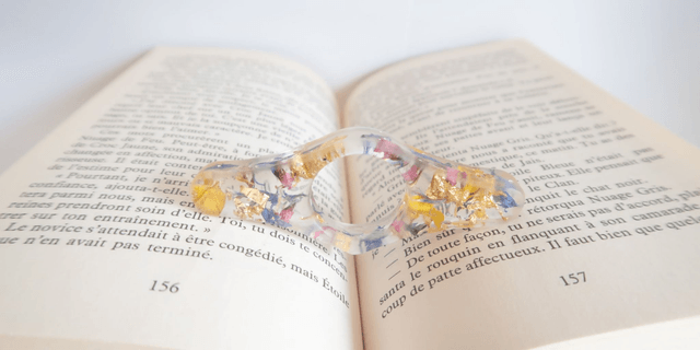 Bague de lecture Fleurie | BAL03