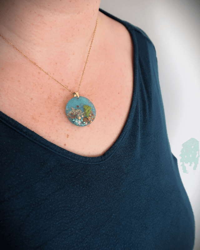 Collier Fonds marins | CO010