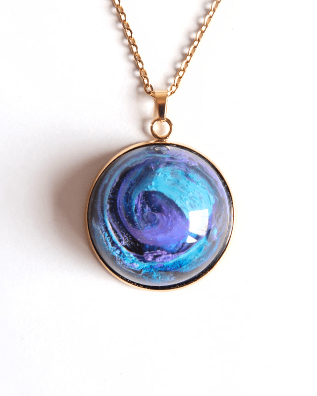 Collier Planète à adopter Terra Mysteria  | BP064 | Pétri