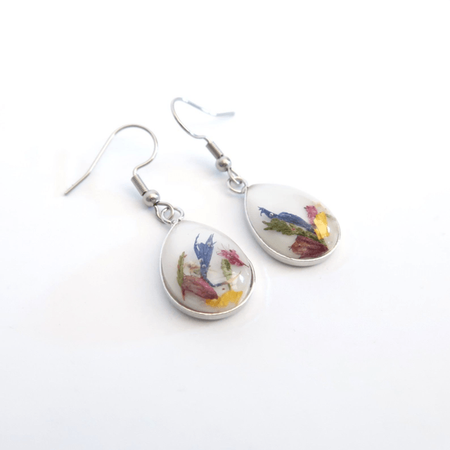 Boucles d'oreilles fleuries Évidence | BO004