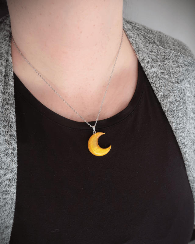 Collier Lune Lumineuse | CO276P | Pétri