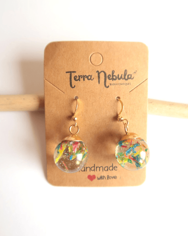 Boucles d'oreilles sphères Créative | BO15
