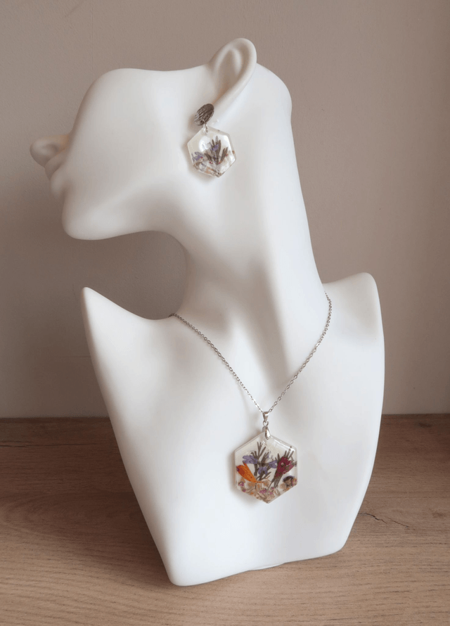 Parure fleurie Mélodie | PA215F 