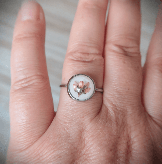 Bague fleurie Intemporelle | BA053F