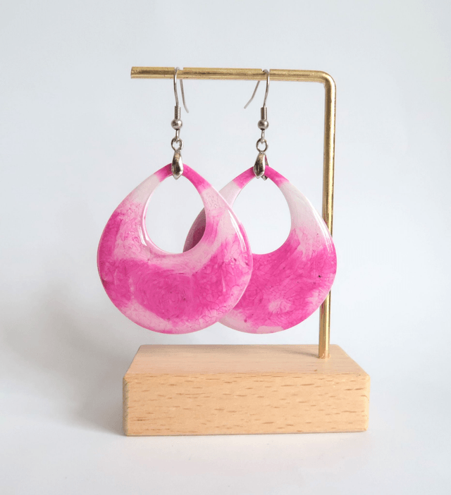 Grandes boucles d'oreilles Muse RÉVERSIBLES | BO186A