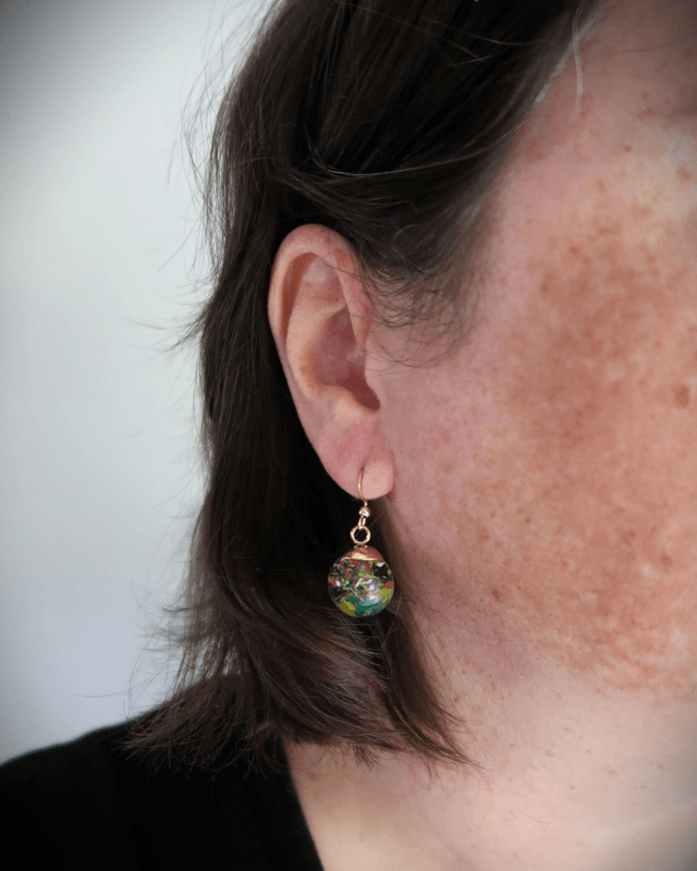 Boucles d'oreilles sphères Créative | BO15