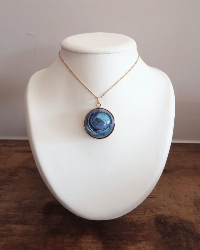 Collier Planète à adopter Terra Mysteria  | BP064 | Pétri