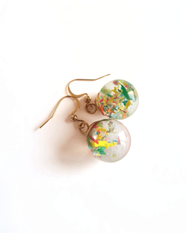 Boucles d'oreilles sphères Créative | BO15