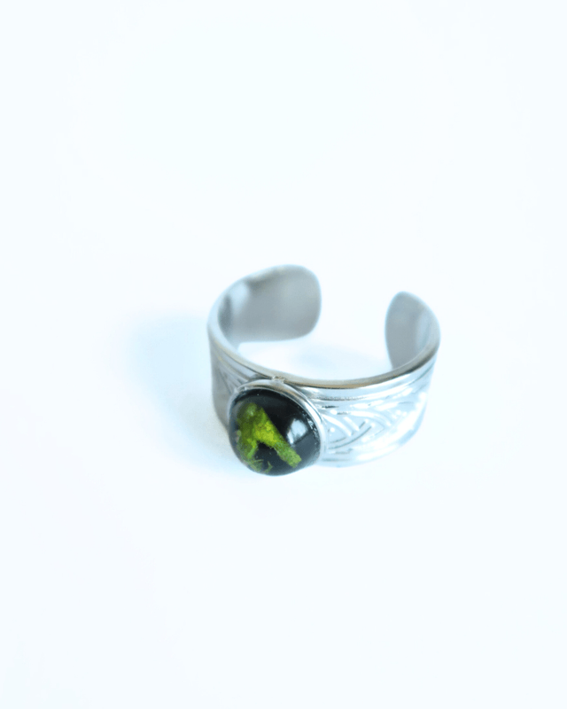 Bague Entrelacs Mousse | BA017