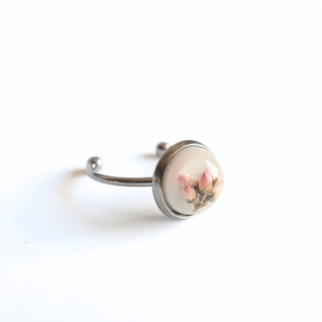 Bague fleurie Intemporelle | BA053F