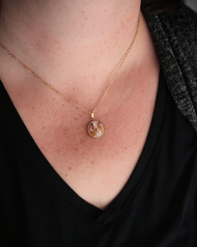 Collier Fleuri Lumière d'été | CO020