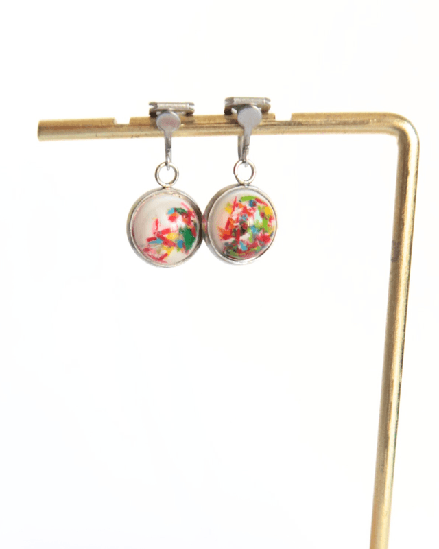 Boucles d'oreilles P'tits Clips Créative | BO031