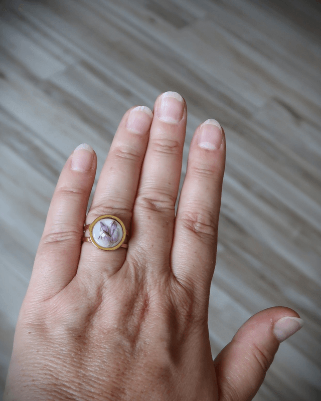 Bague fleurie Douceur | BA027