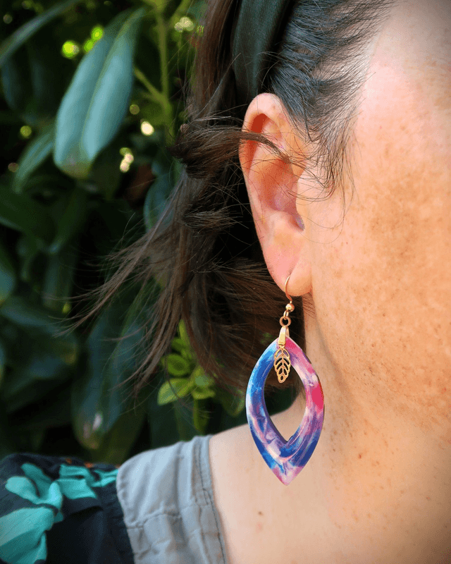 Grandes boucles d'oreilles Supernova | BO018