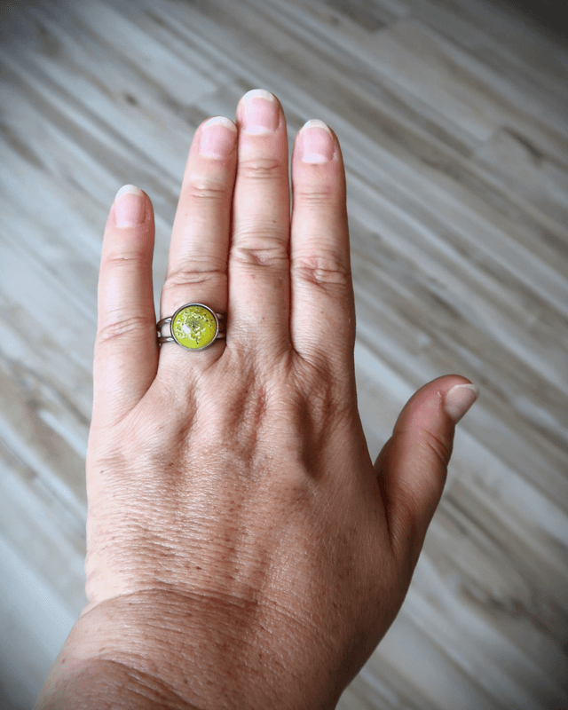 Bague fleurie Lumineuse | BA018 | Ombelles