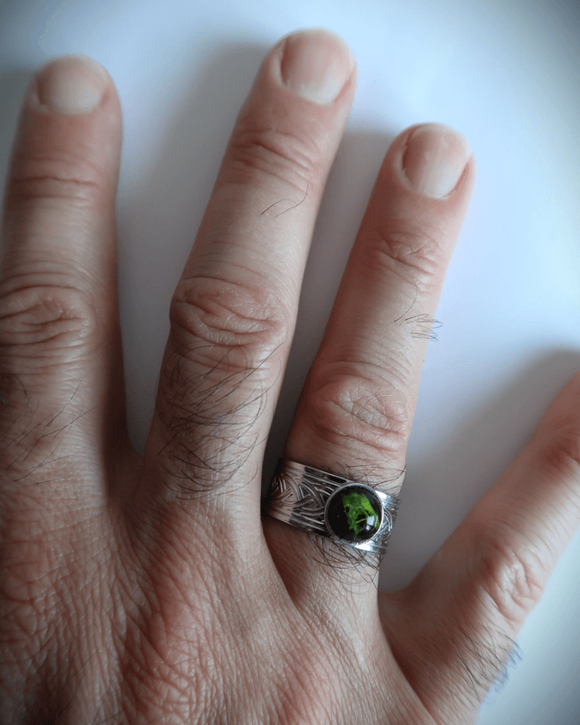 Bague Entrelacs Mousse | BA017